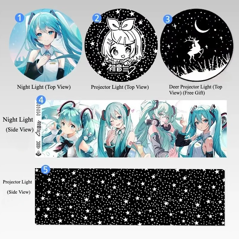 Fanmade Hatsune Miku Projection Night Light - Image 7