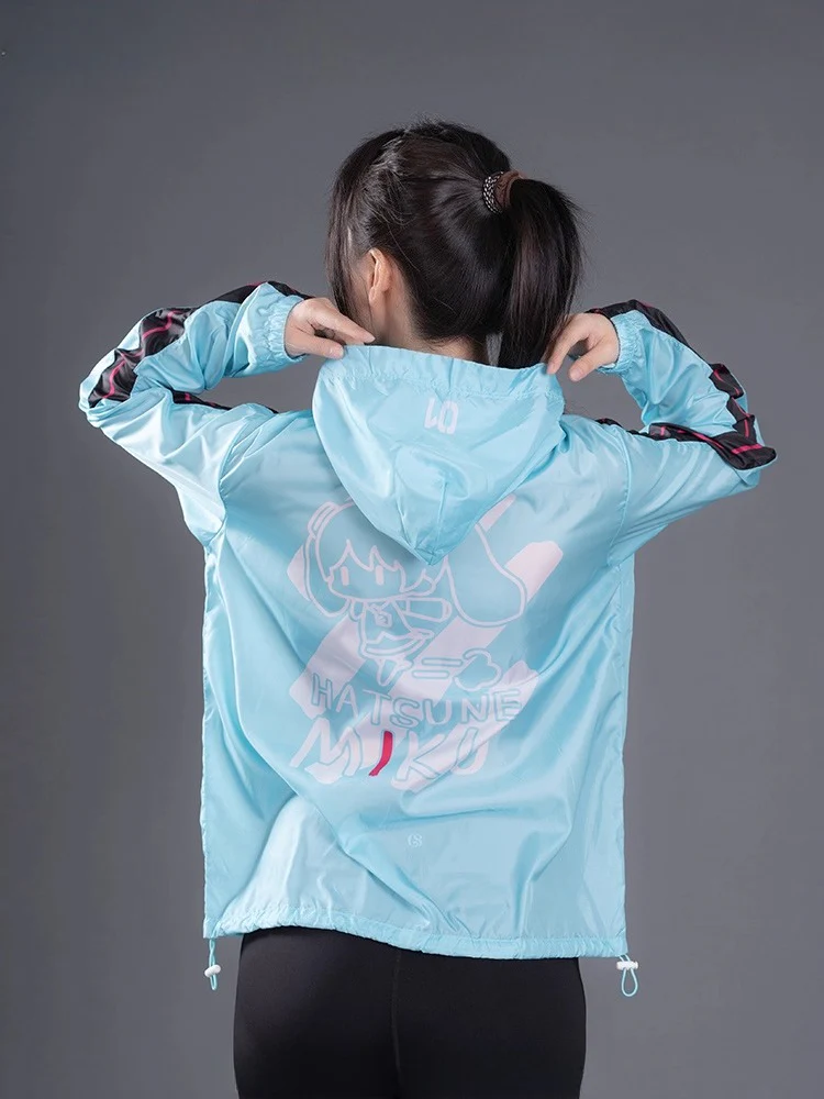 Official Licensed Hatsune Miku Lightweight Outdoor Sun Protection Jacket - Image 3