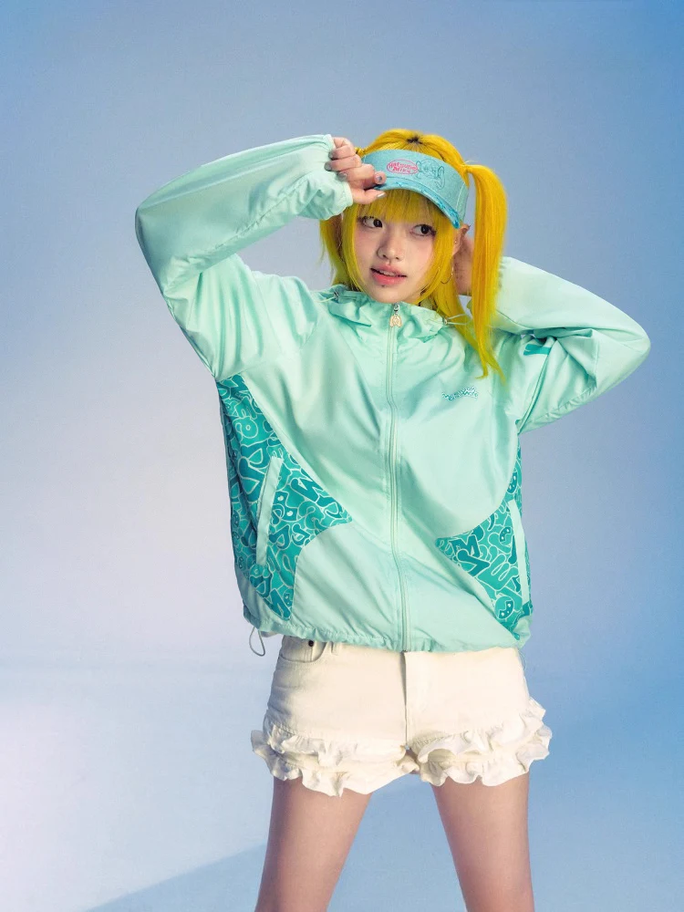 Official Licensed Hatsune Miku UV-Protective Short Jacket – Lightweight Casual Sun Jacket - Image 3