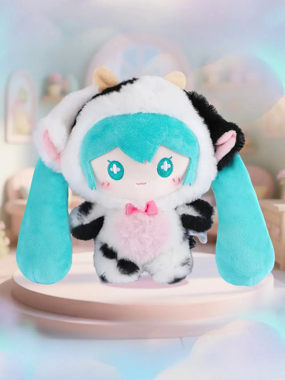Official Hatsune Miku Animal Cosplay Series Plush Dolls | Cute Soft Sweet High-Look Companion Doll for Home Decor - Image 3