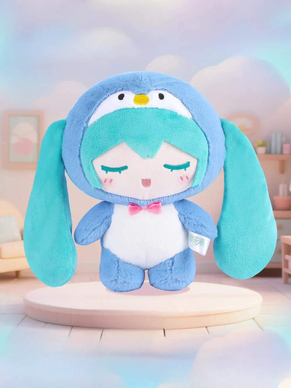 Official Hatsune Miku Animal Cosplay Series Plush Dolls | Cute Soft Sweet High-Look Companion Doll for Home Decor - Image 4