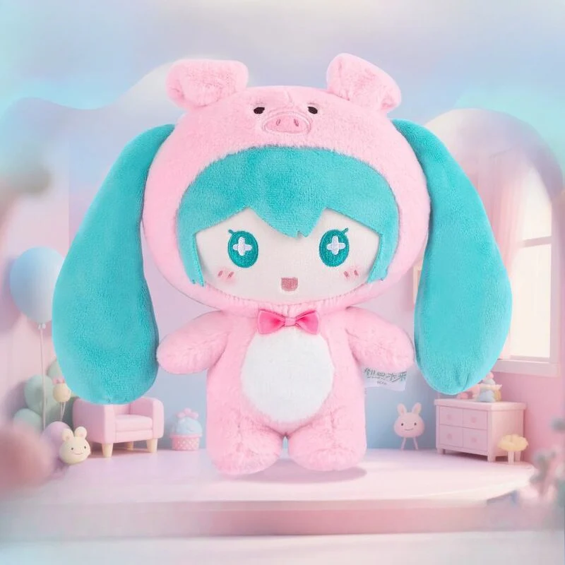 Official Hatsune Miku Animal Cosplay Series Plush Dolls | Cute Soft Sweet High-Look Companion Doll for Home Decor - Image 6