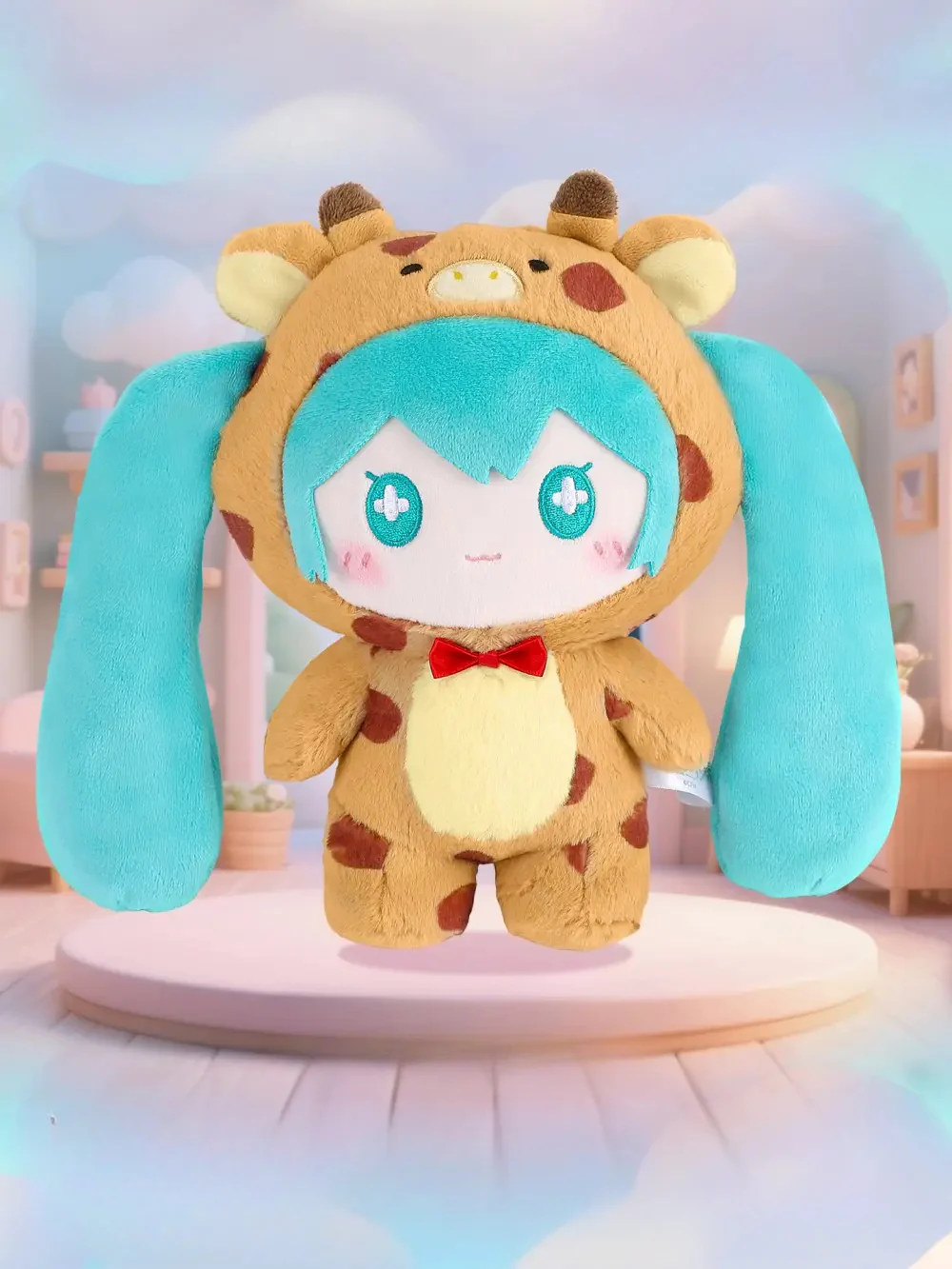 Official Hatsune Miku Animal Cosplay Series Plush Dolls | Cute Soft Sweet High-Look Companion Doll for Home Decor - Image 7