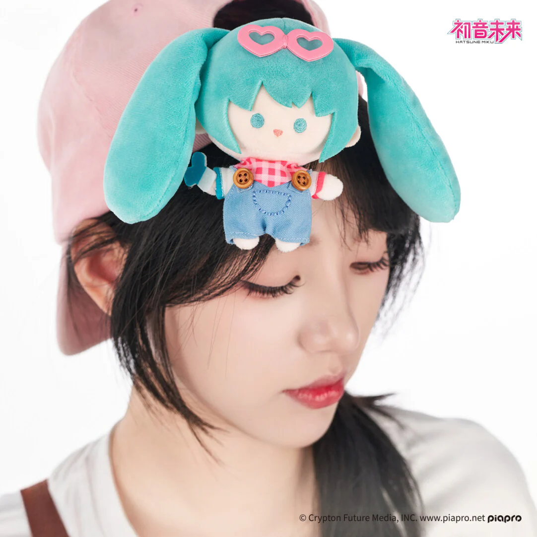 Official Hatsune Miku Denim Tribe Snap Plush Blind Box - Image 2