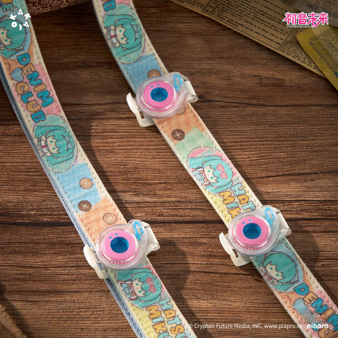 Official Hatsune Miku Denim Tribe Snap Plush Blind Box - Image 3