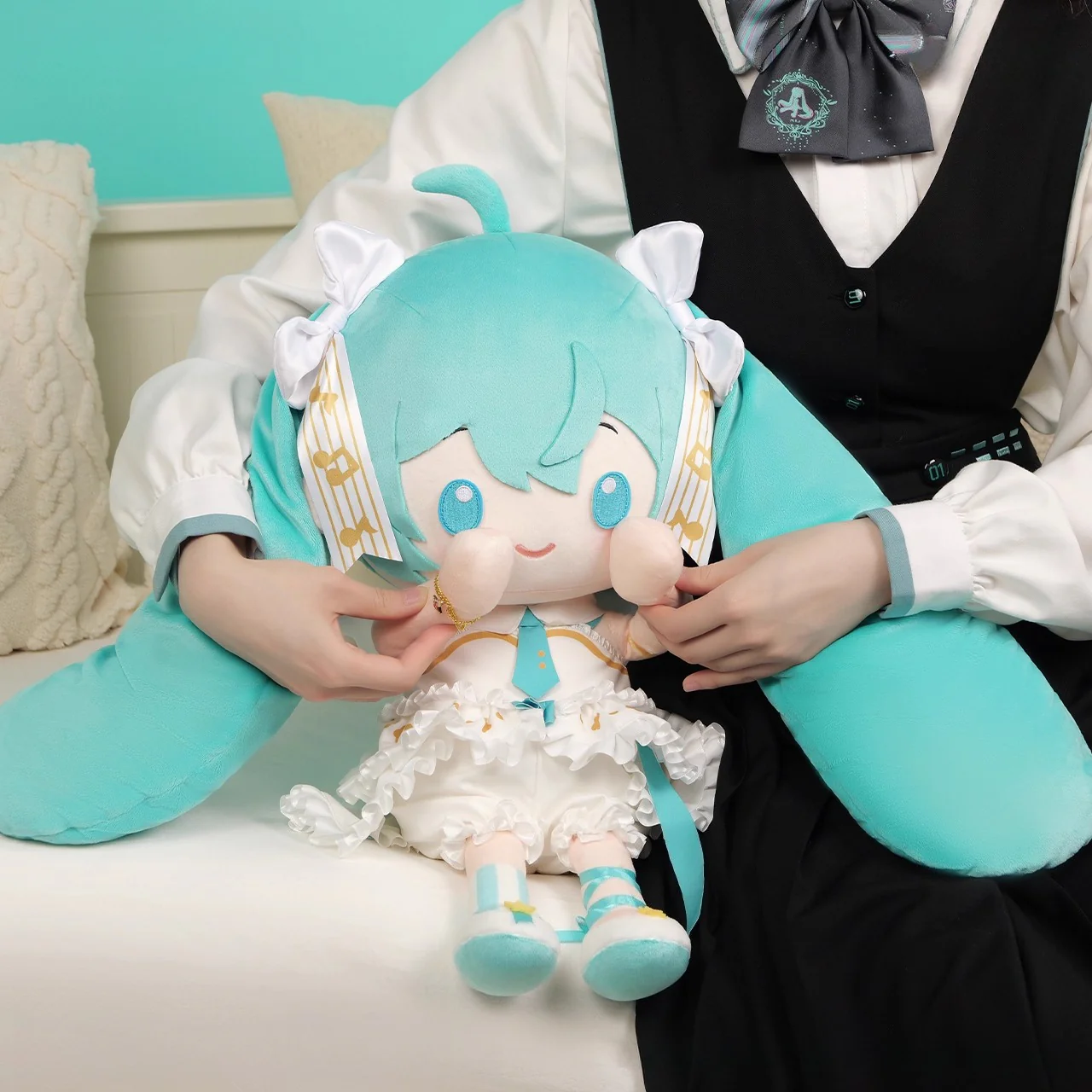 Official Licensed Hatsune Miku Future Words  – 40cm Large Plush Toy - Image 3