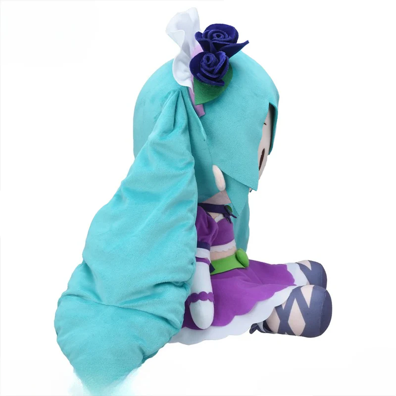 Official Hatsune Miku × LOVE AND BERRY Sparkly Purple fufu LL Plush - Image 3
