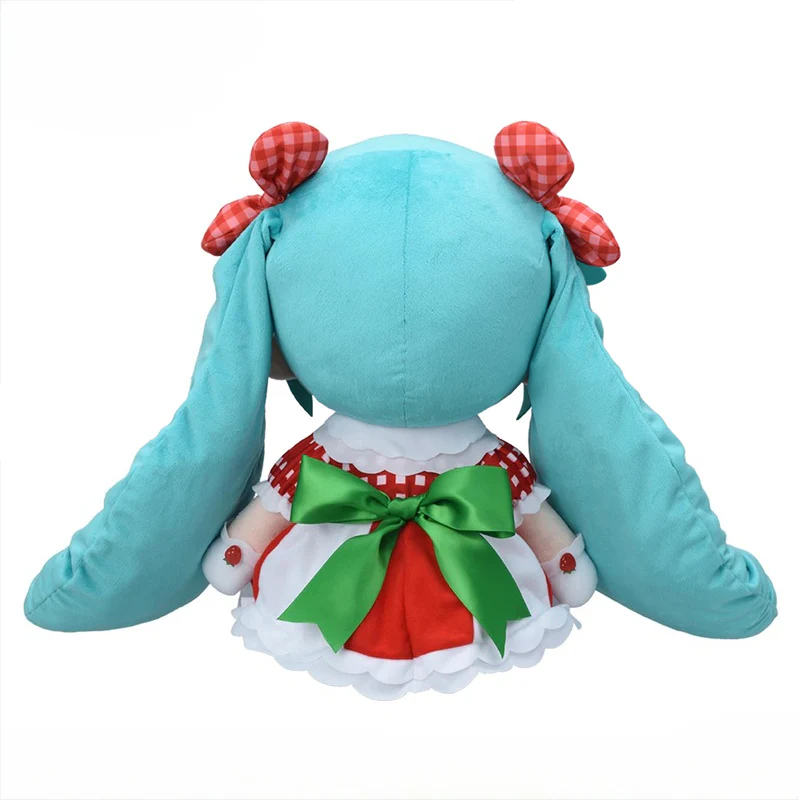 Official Hatsune Miku × LOVE AND BERRY Strawberry fufu LL Plush - Image 4