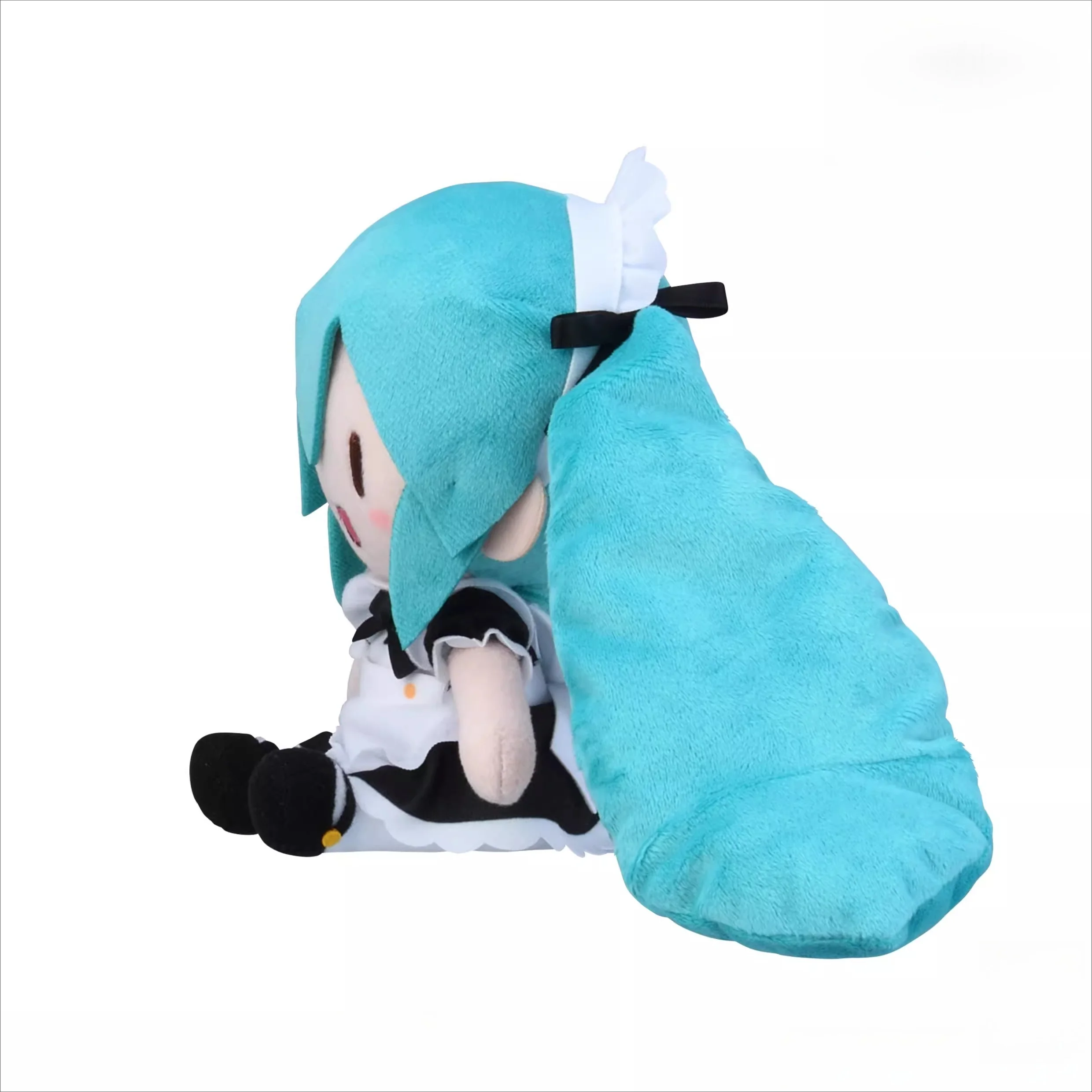 Official Licensed Hatsune Miku Maid Outfit  – 16cm Small Plush Toy - Image 3