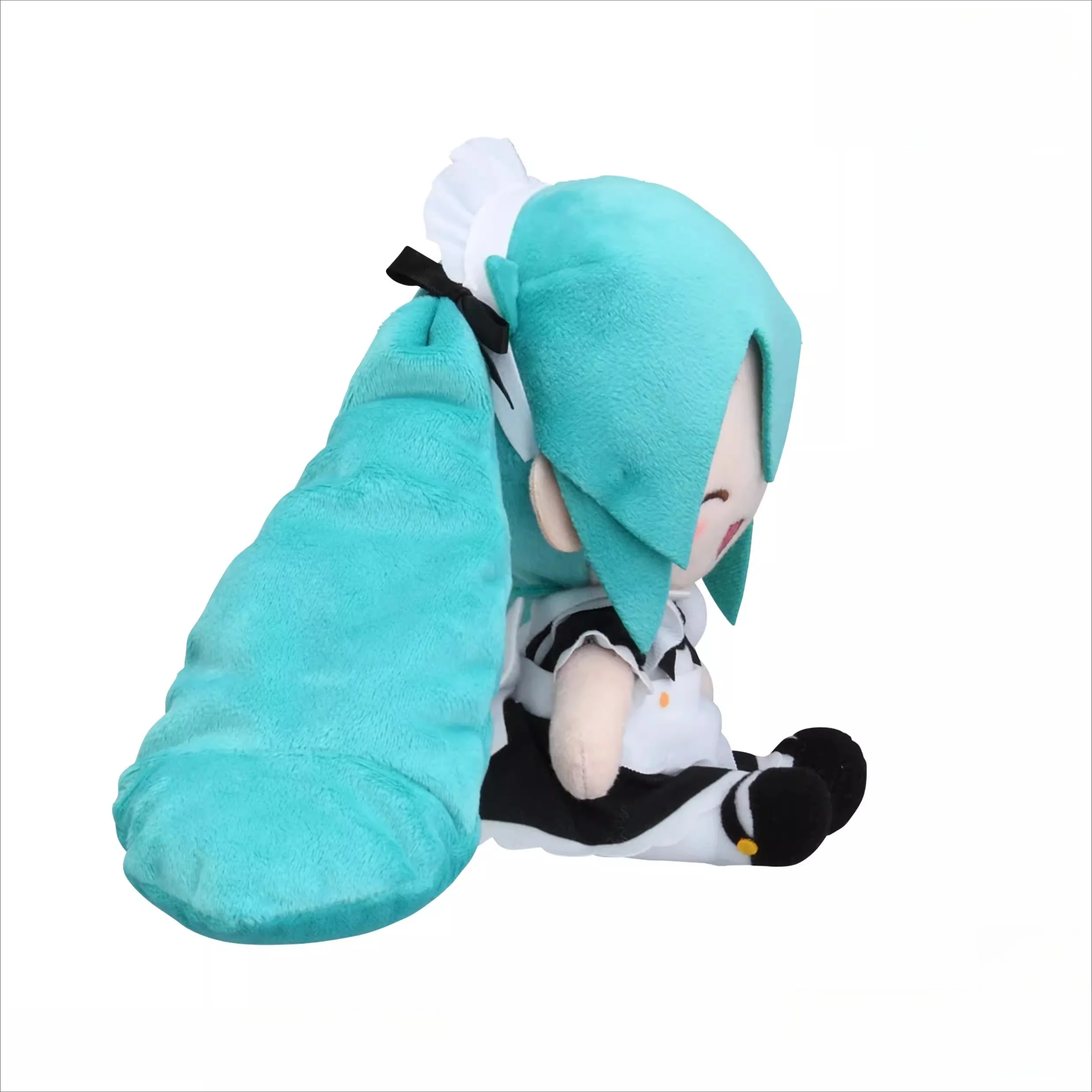 Official Licensed Hatsune Miku Maid Outfit  – 16cm Small Plush Toy - Image 4