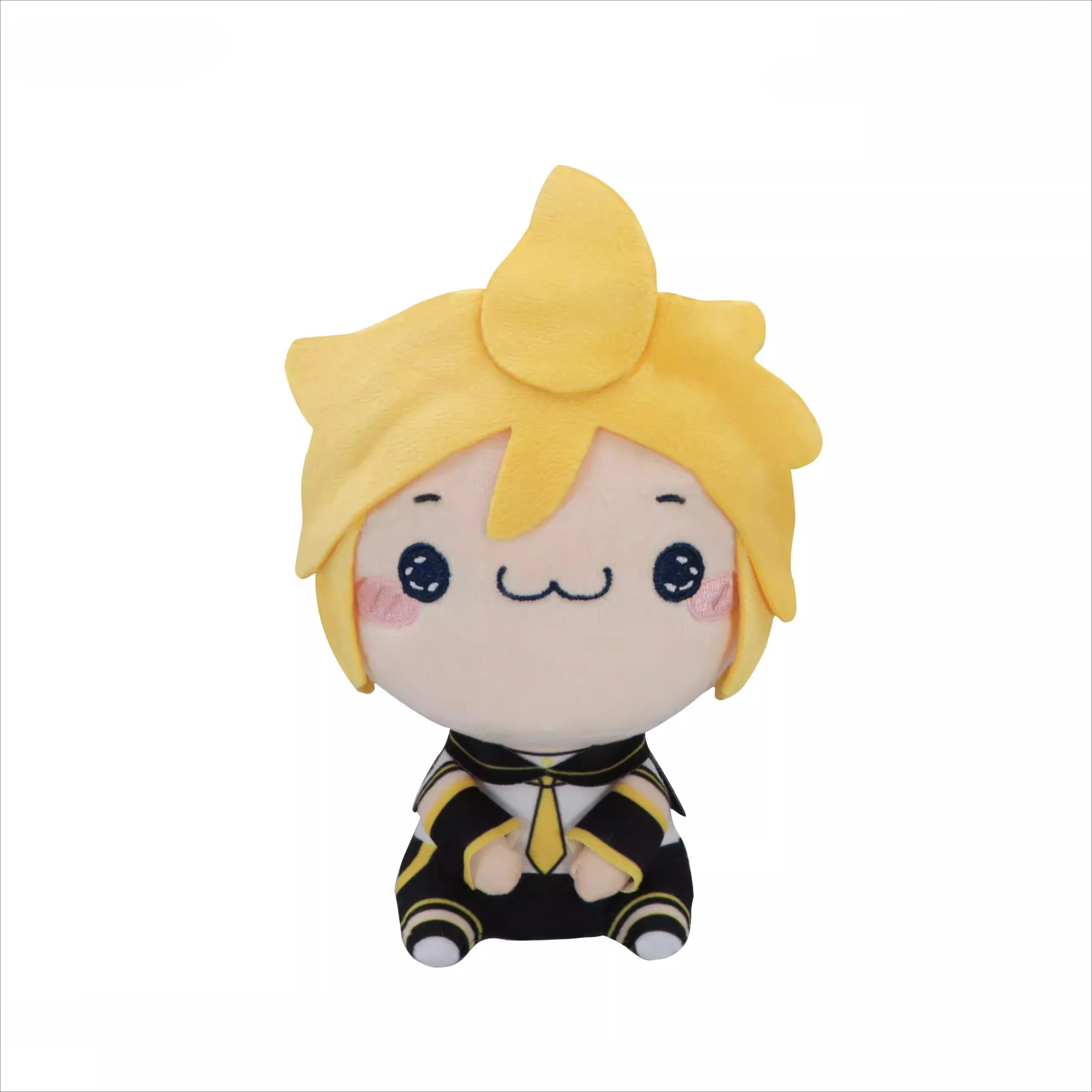 Official Hatsune Miku MOCHIPICO Plush Doll Kagamine Rin Kagamine Len - Image 2