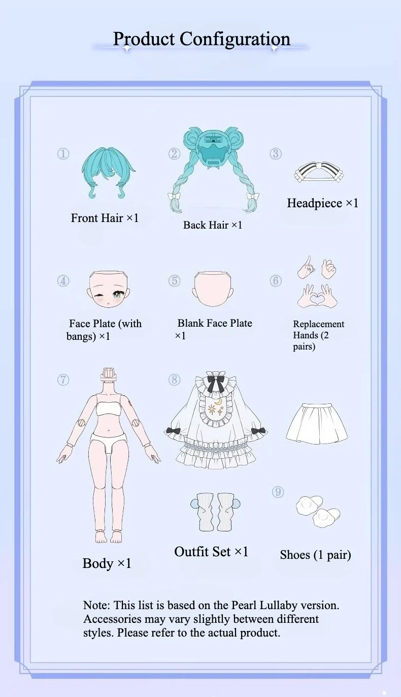 Official Hatsune Miku “Music Prelude” DIY Dress-Up Collectible Figure - Image 5