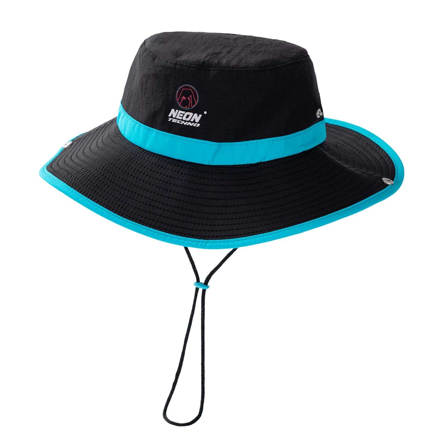 Official Hatsune Miku Neon EDM Bucket Hat, Sun Protection Outdoor Hiking Hat - Image 11