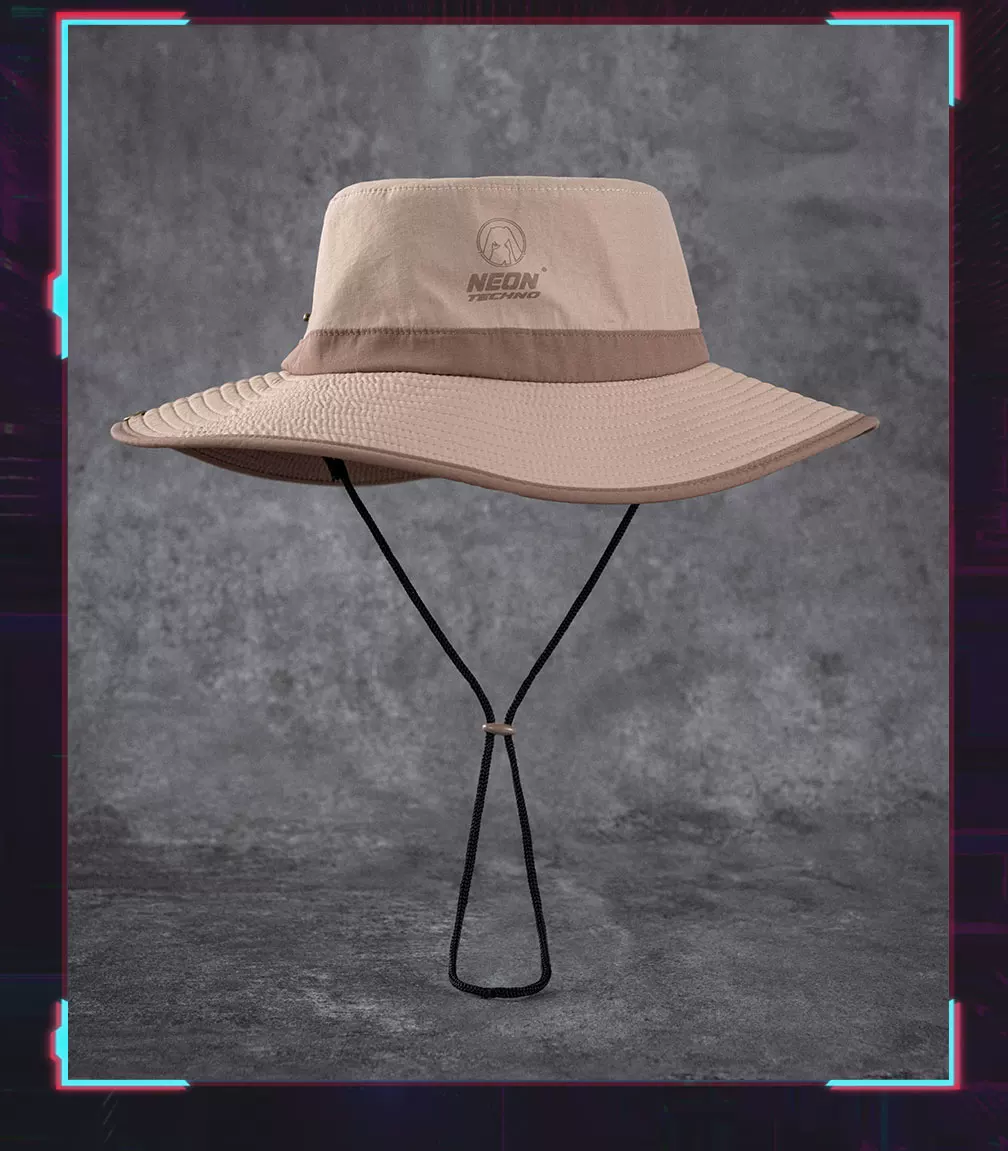 Official Hatsune Miku Neon EDM Bucket Hat, Sun Protection Outdoor Hiking Hat - Image 5