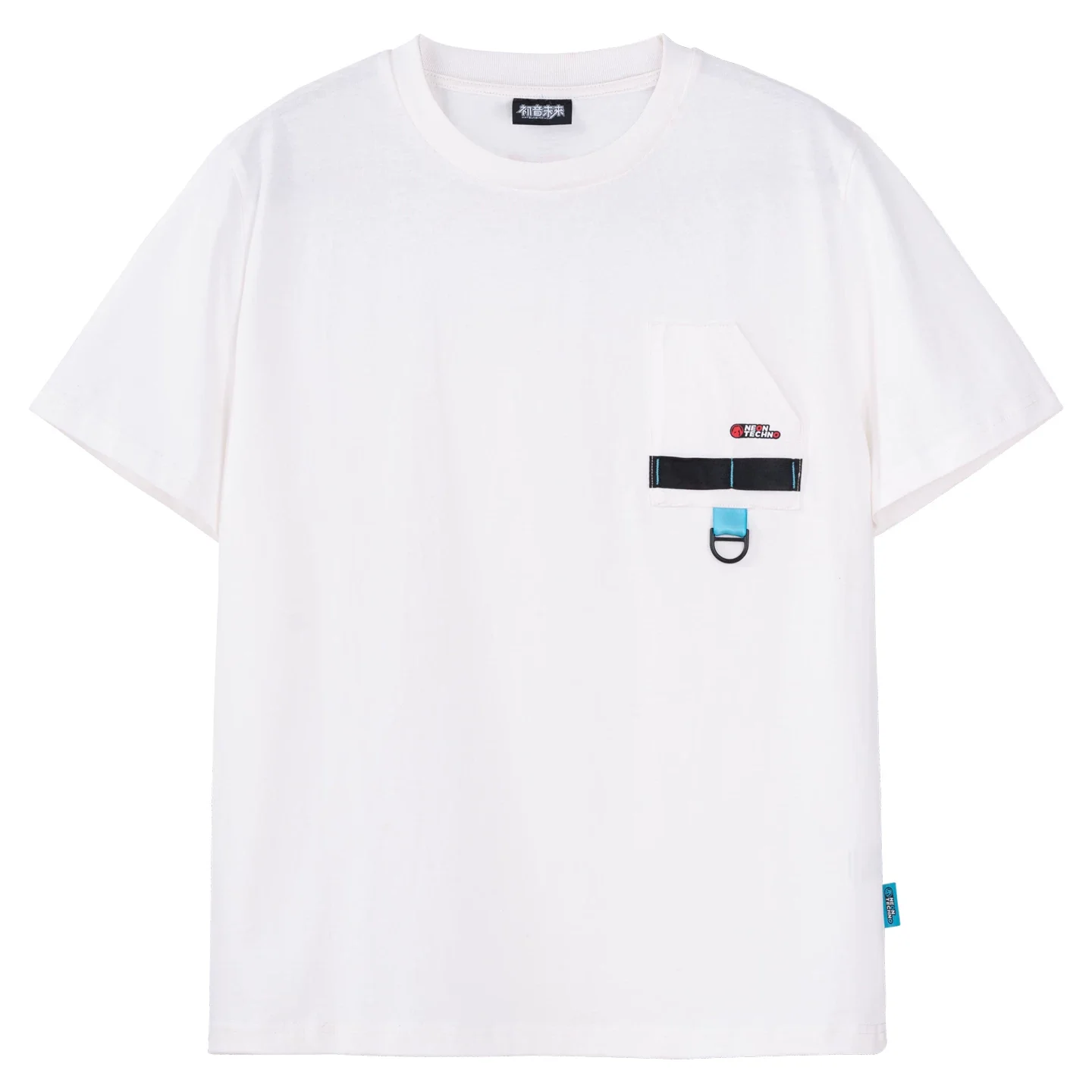 Official Hatsune Miku Neon EDM Cotton Short Sleeve T-Shirt, Unisex Everyday Top - Image 12