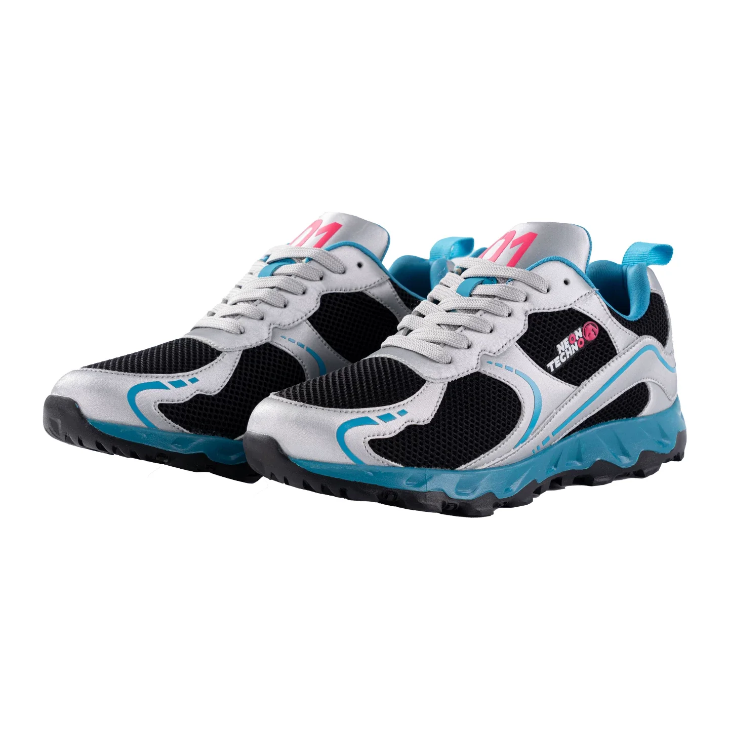 Official Hatsune Miku Neon EDM Retro Breathable Mesh Sneakers, Casual Running Shoes - Image 5