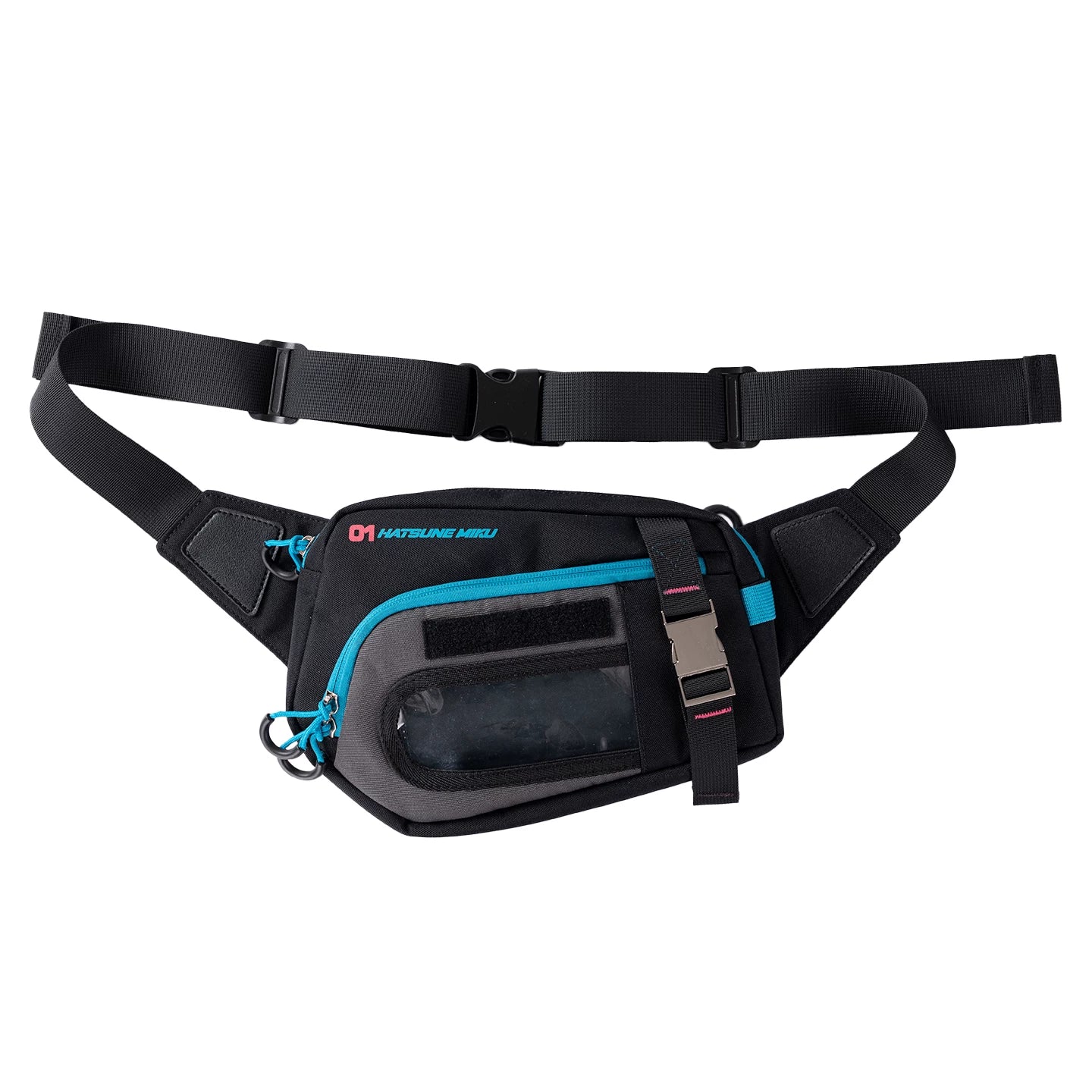 Official Hatsune Miku Neon EDM Sling Bag, Lightweight Crossbody Waist Pack for Outdoor, Casual & Commuting Use - Image 5