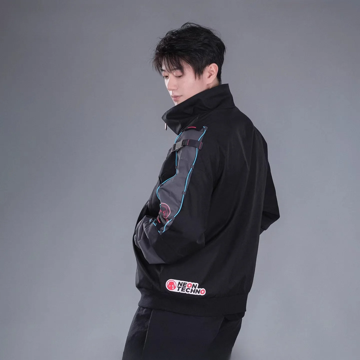 Official Hatsune Miku Neon Electronic Music Series Unisex Jacket - Image 3