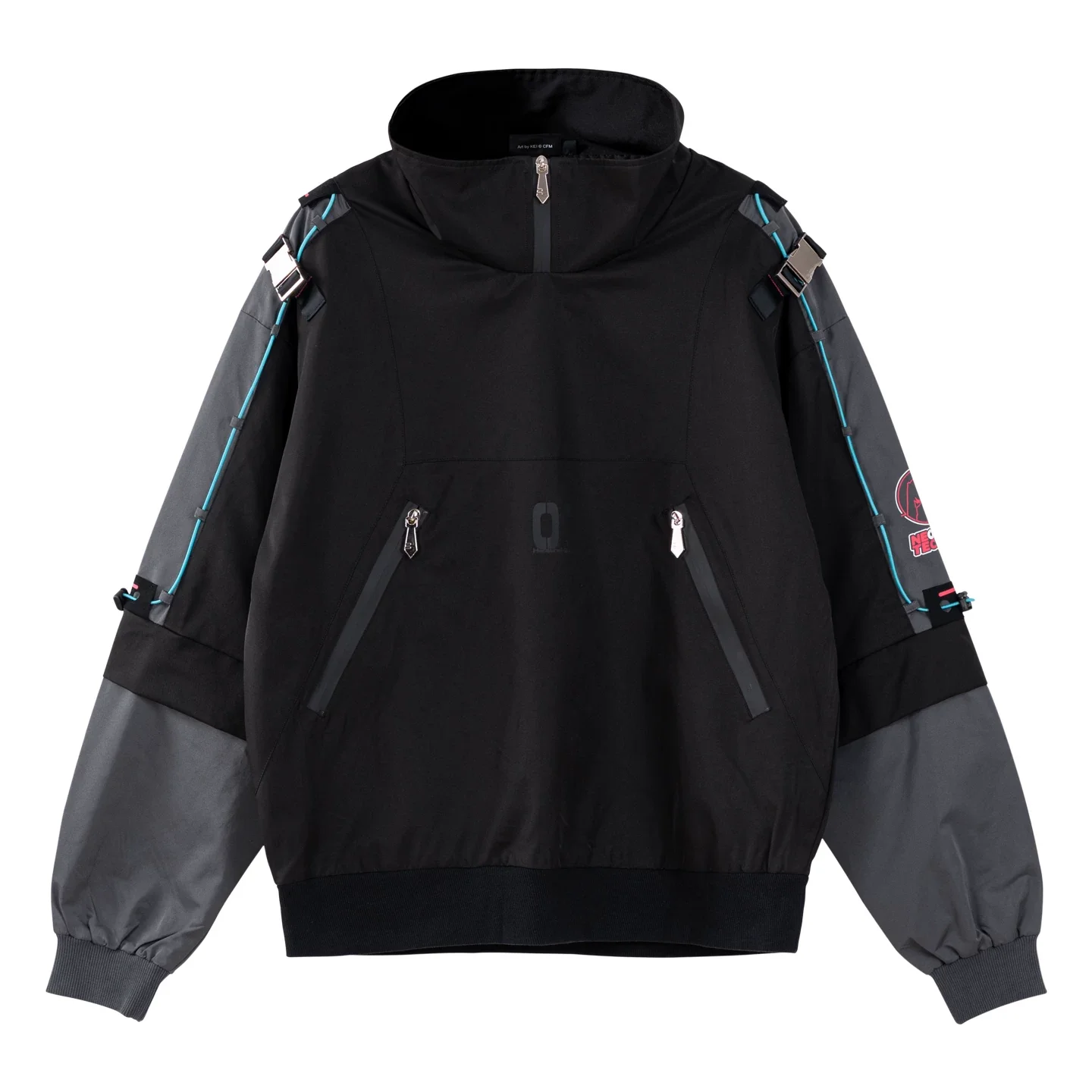 Official Hatsune Miku Neon Electronic Music Series Unisex Jacket - Image 5