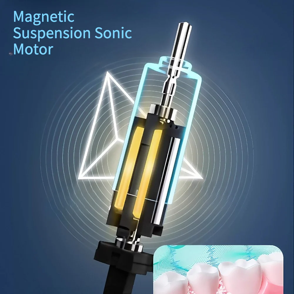 Official Hatsune Miku Phantom Series Adult Electric Toothbrush – Soft Bristle Sonic Rechargeable Set - Image 4