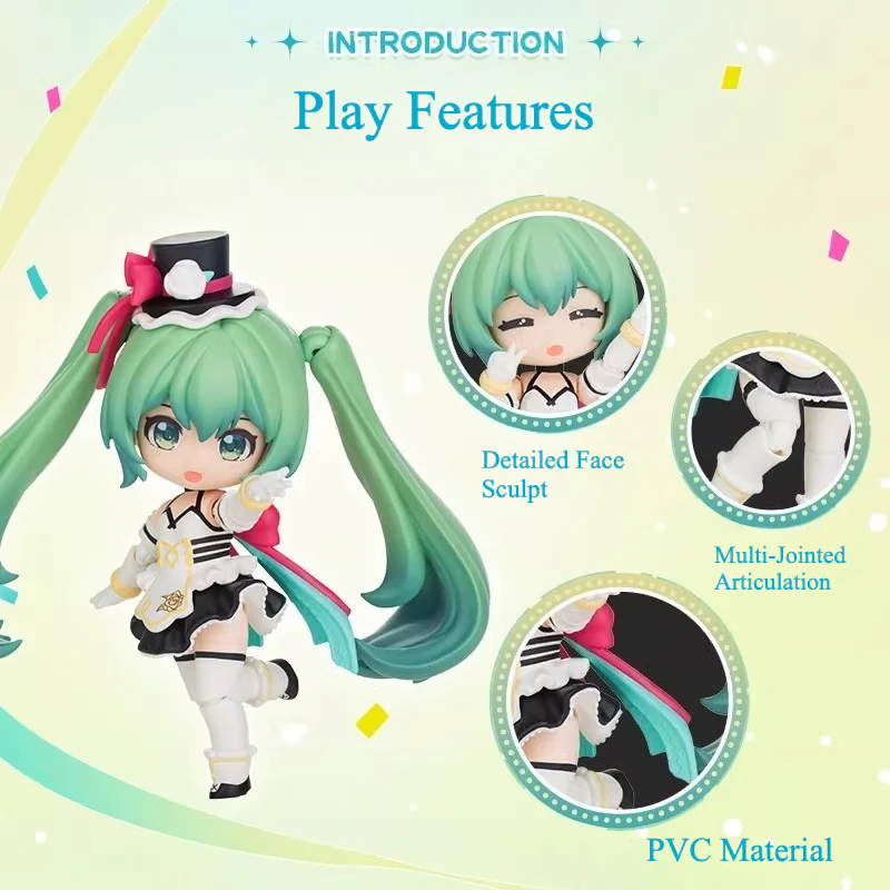 Official Hatsune Miku “Qi Yu Ji Q” – “Mirai With You” Collectible Figure (Buildable, Poseable, Multi-Jointed Articulation) - Image 3