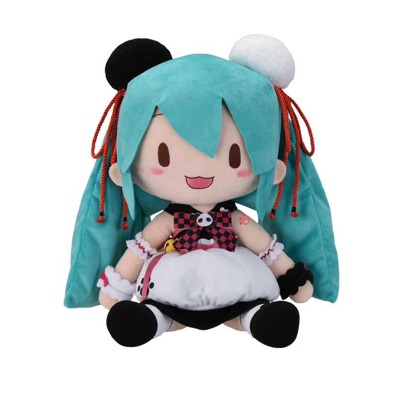 Official Hatsune Miku Red Bean Bun fuwa petit LL Plush Bilibili Exclusive - Image 5