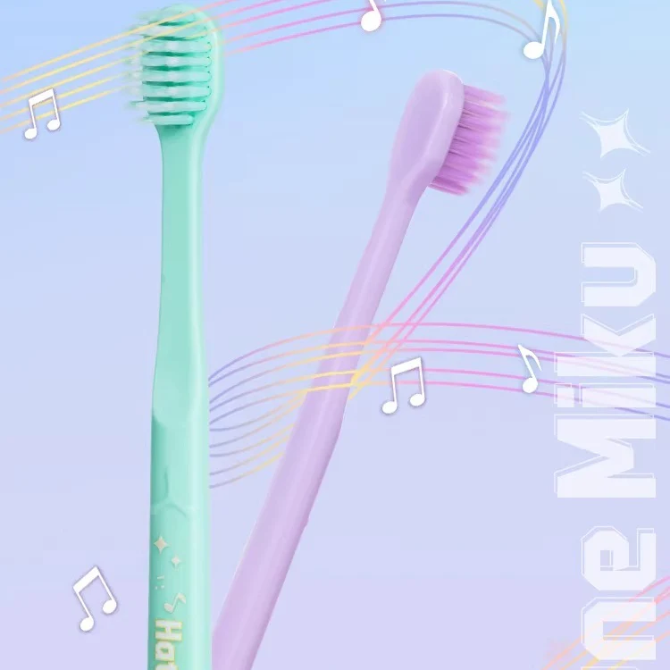 Official Hatsune Miku Rhythm Series Adult Toothbrush – Ultra-Fine Soft Bristles, Wide Head for Gum Care - Image 5