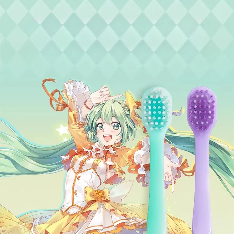 Official Hatsune Miku Rhythm Series Adult Toothbrush – Ultra-Fine Soft Bristles, Wide Head for Gum Care - Image 6