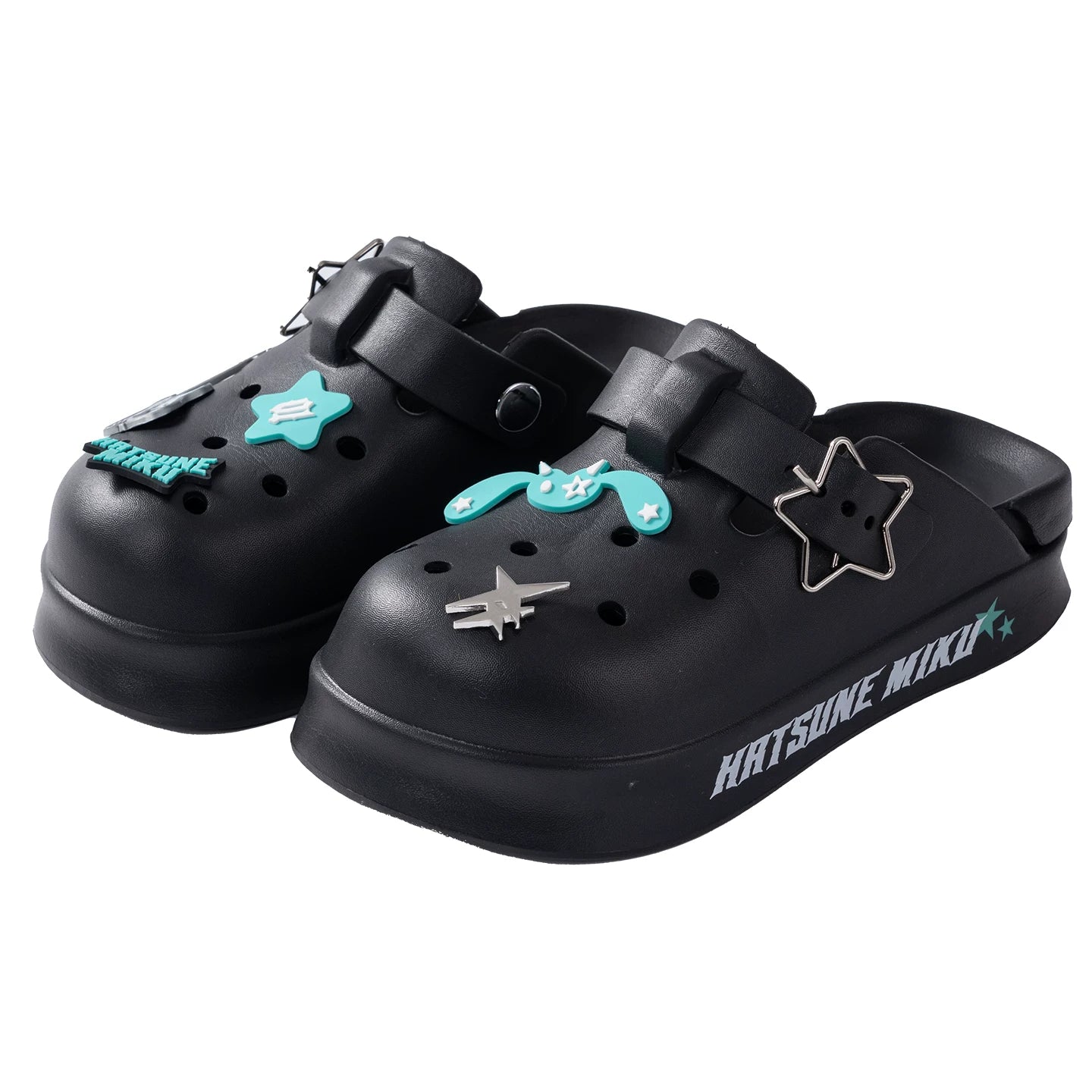 Official Hatsune Miku Rock Future Clogs, Unisex Non-Slip Beach Sandals - Image 5