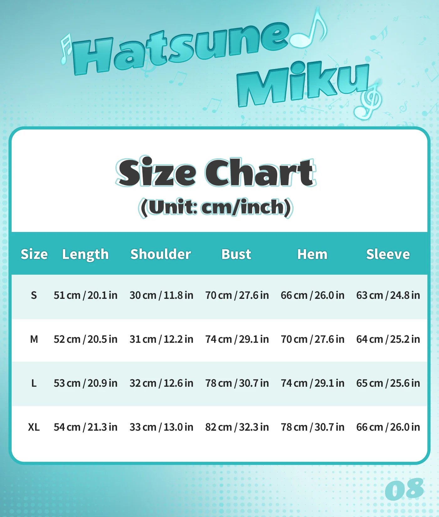 Official Hatsune Miku Rock Future Off-Shoulder Mesh Long Sleeve Top for Women, Layered Cami T-Shirt - Image 7