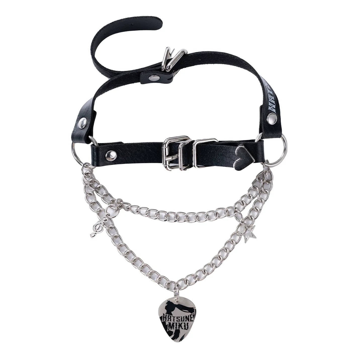 Official Hatsune Miku Rock Future Punk Necklace for Women, Choker & Leg Accessory - Image 5
