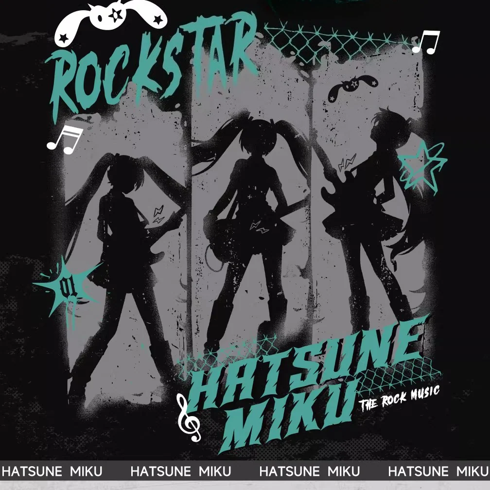 Official Hatsune Miku Rock Future Punk Necklace for Women, Choker & Leg Accessory - Image 6