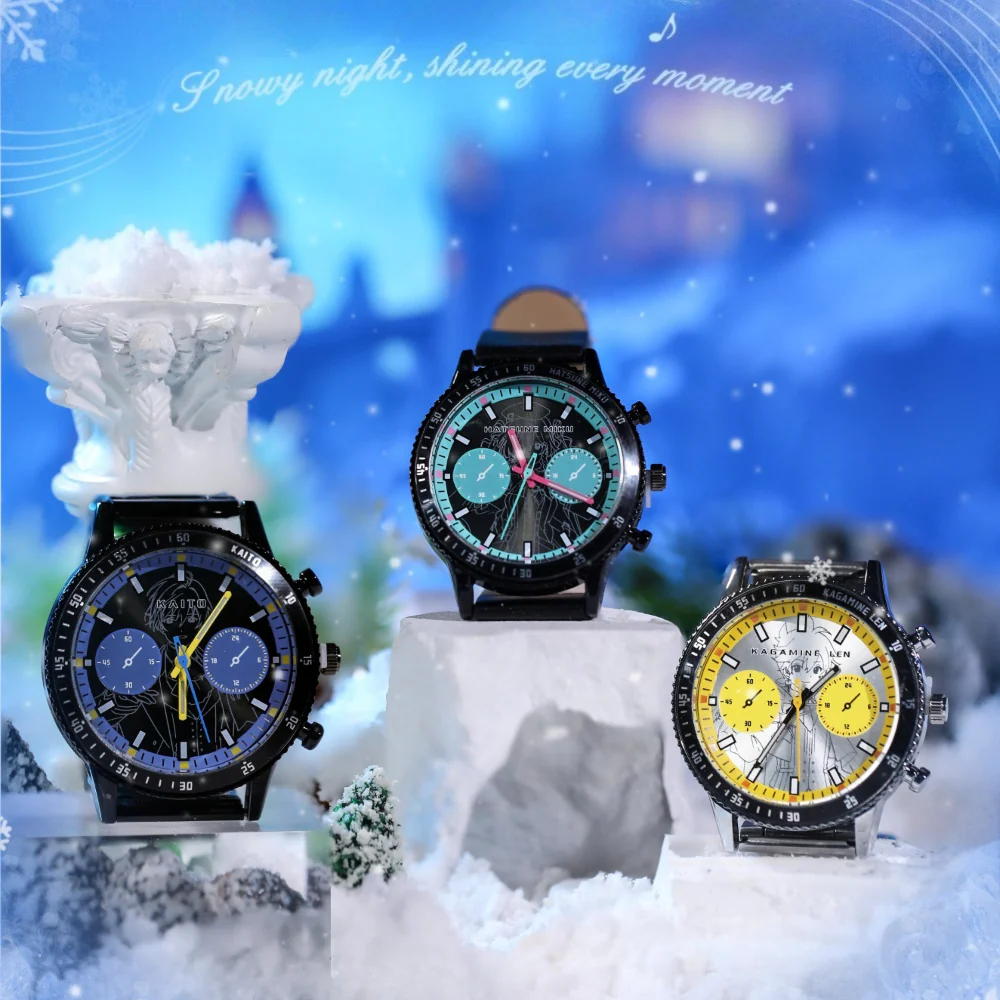 Official Hatsune Miku Snowy Night Series Watch Blind Box - Random Box or Opened & Confirmed Style - Image 4