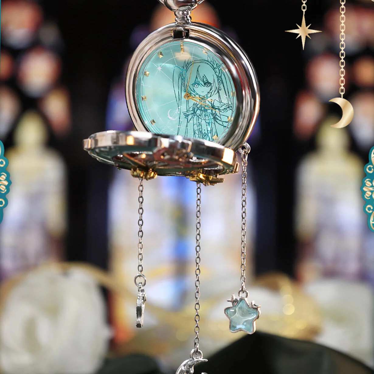 Officially Licensed Hatsune Miku Starry Moon Knight Series Watch Blind Box - Random Box or Opened & Confirmed Style - Image 9