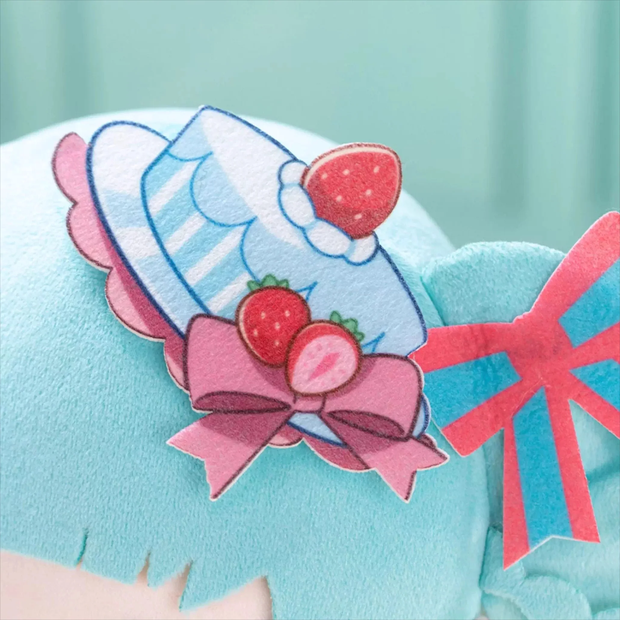 Official Licensed Hatsune Miku Sweet Interlaced Series Sitting – 25cm Medium Plush Toy - Image 6