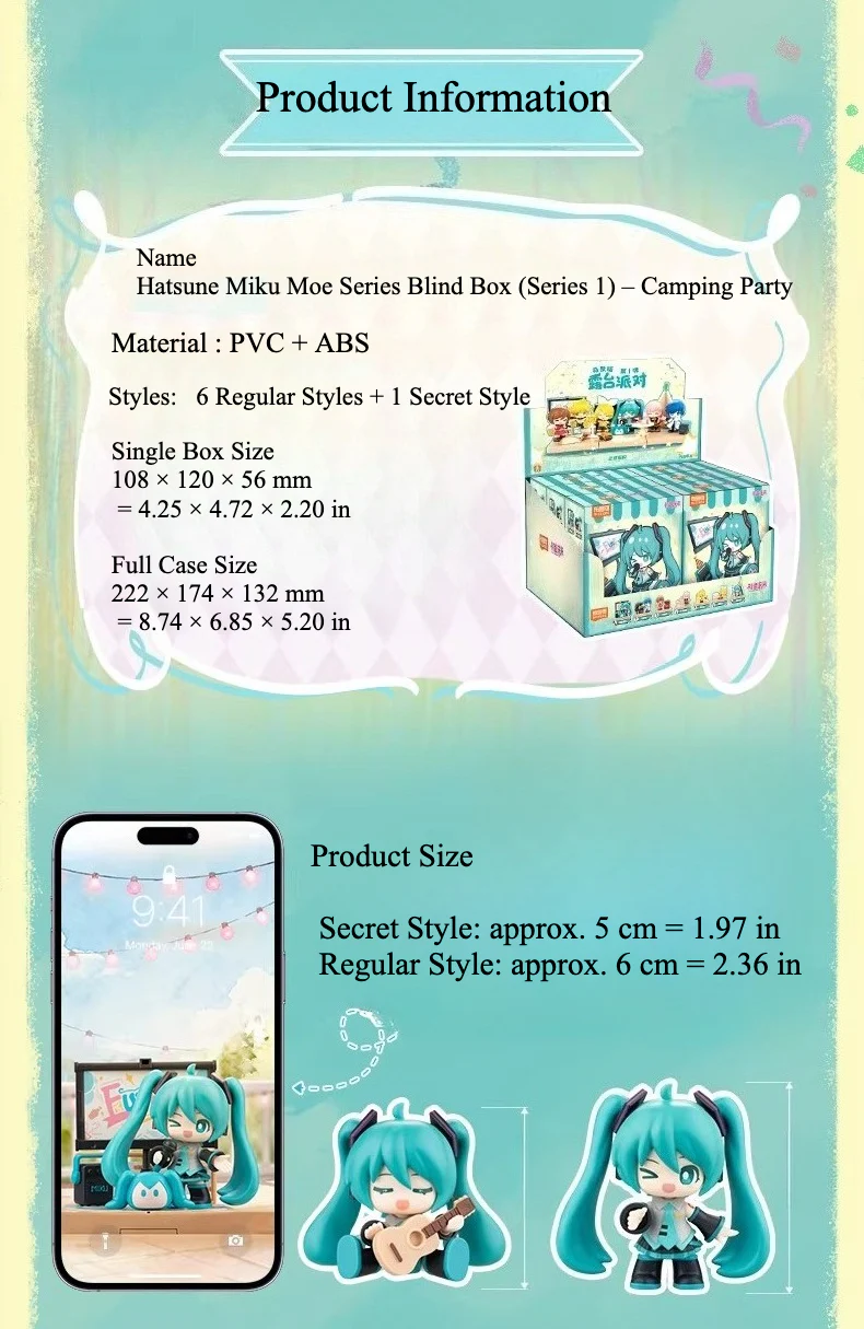 Official Hatsune Miku “Terrace Party” Figure – Freely switch poses, flexible articulated joints, and mix-and-match assembly. - Image 5