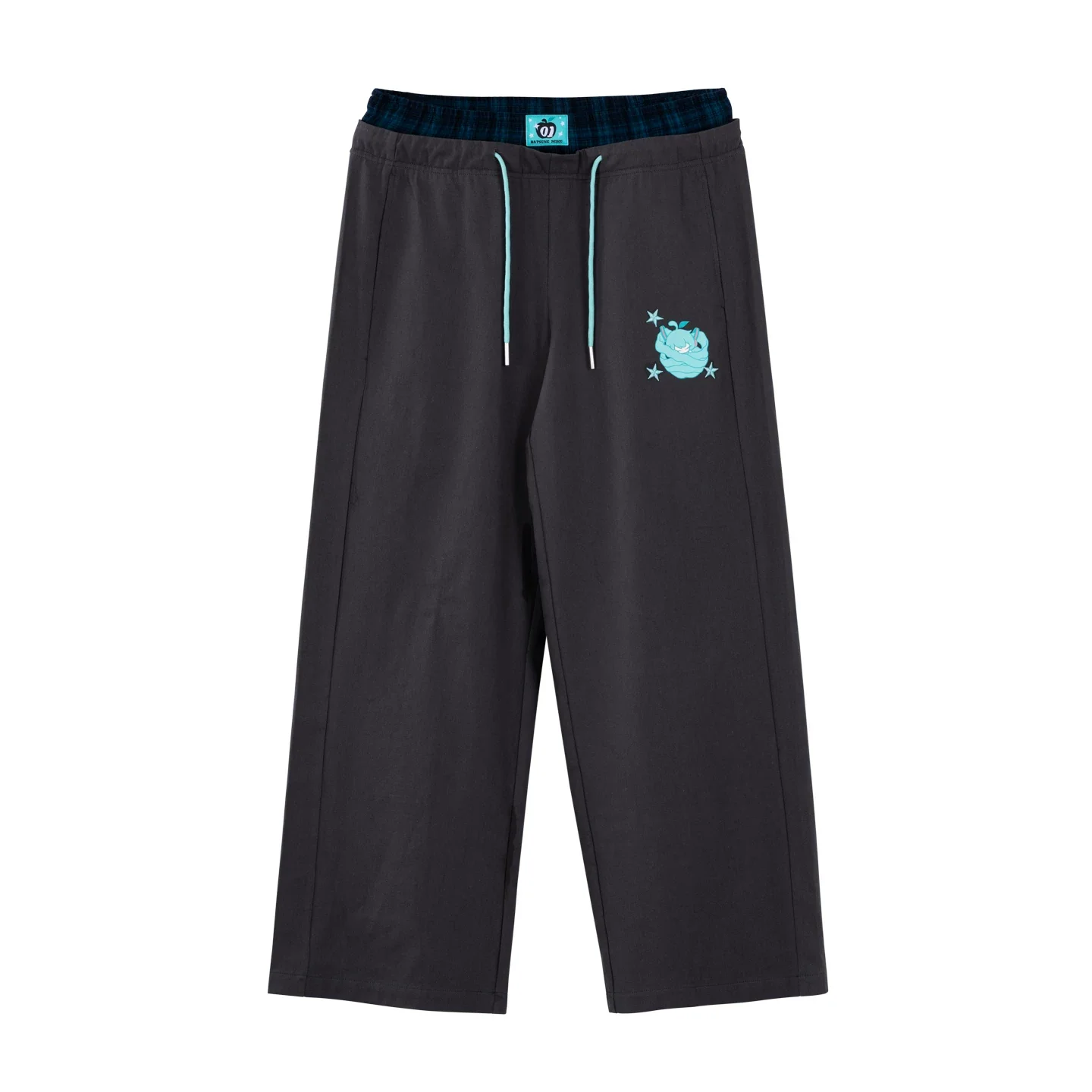 Official Hatsune Miku Y2K Double Waist Sweatpants – Women’s Loose Curved Wide Leg Joggers - Image 5