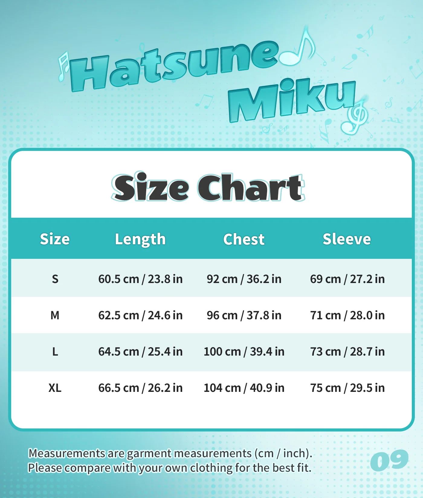 Official Hatsune Miku Y2K Ice Candy Color Block Long Sleeve Crewneck Top - Image 7