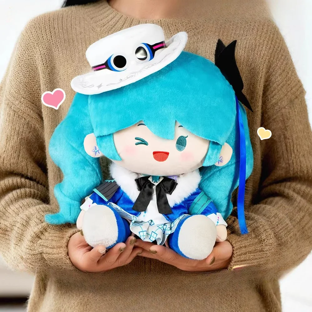 Official LDCX Hatsune Miku Honey Bean Sitting Pose Jumbo Plush Doll Official Peripheral Ornament - Image 2