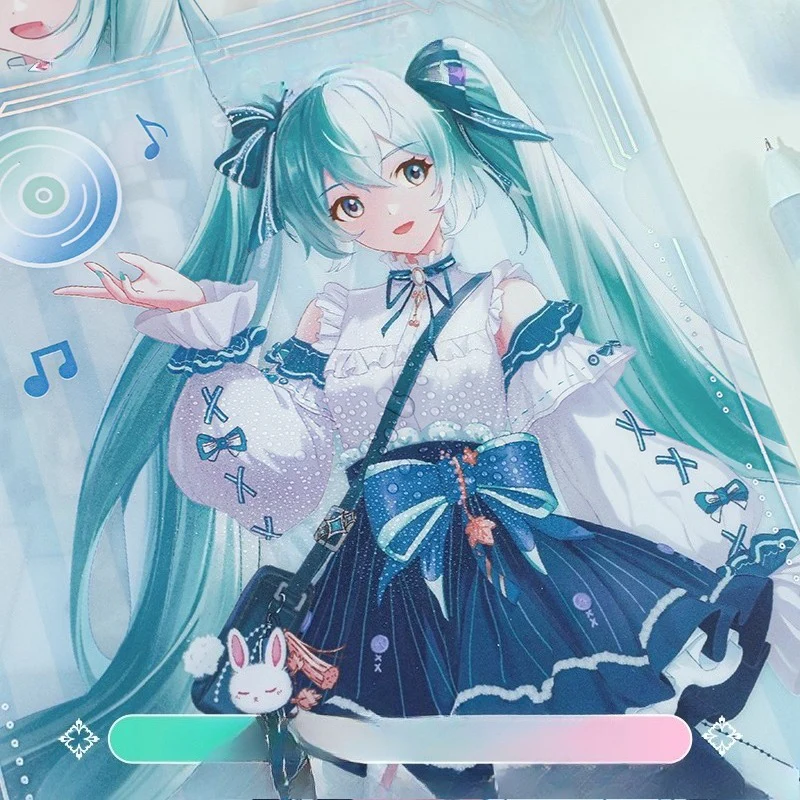 Official Licensed Hatsune Miku A4 L-Shaped File Folder – Document Storage Sleeve (Style A + Style B) - Image 5