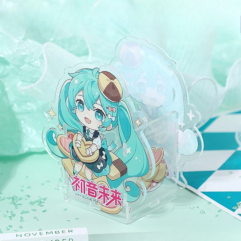 Official Licensed Hatsune Miku Acrylic Pen Holder – Desktop Organizer & Minimalist Decor - Image 3