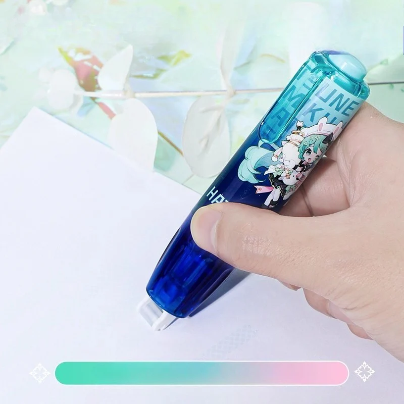 Official Licensed Hatsune Miku Dot Adhesive Roller – High Viscosity, No-Residue, Press-to-Use (Style B) - Image 4