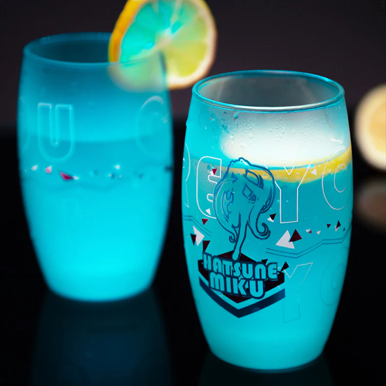 Official Licensed Hatsune Miku Frosted Gradient Glass Cup - Image 5