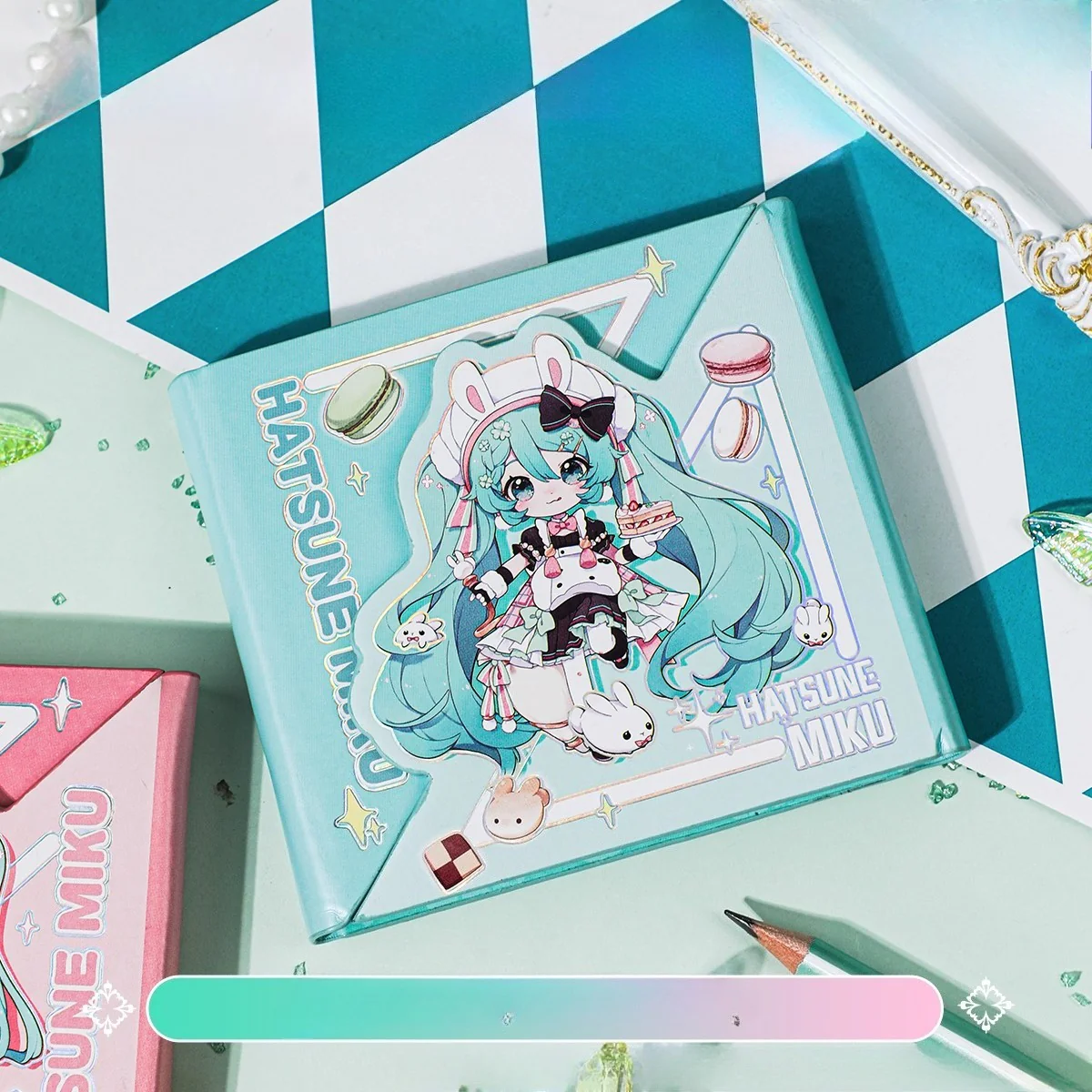 Official Licensed Hatsune Miku Pocket Leather Notebook – Sweet Fairy Tale Series - Image 3