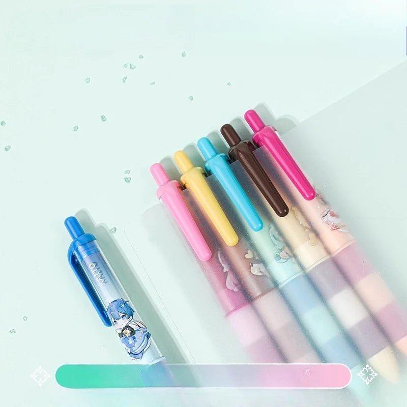 Official Licensed Hatsune Miku Retractable Black Gel Pen – 0.5mm Fine Point, 3-Pack - Image 4