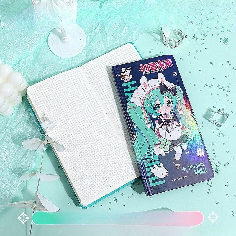 Official Licensed Hatsune Miku Weekly Planner Notebook – Schedule & Habit Tracker, Sweet Fairy Tale Series(Set of 2) - Image 5