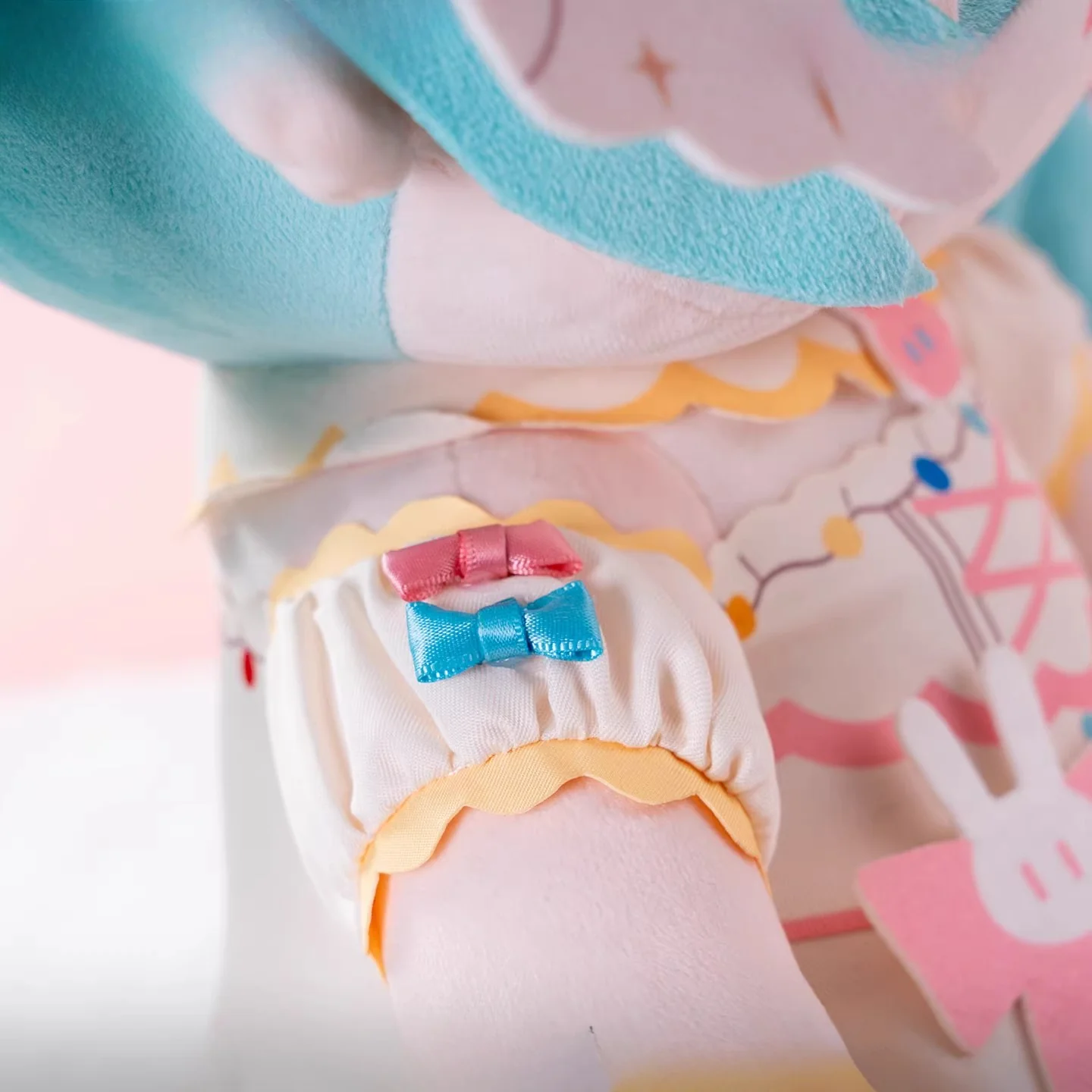 Official Moeyu Hatsune Miku Sweet Dream Miku Plush Sitting Doll Ornament, Miku Stuffed Toy Peripheral Gift, 40cm in Height - Image 4