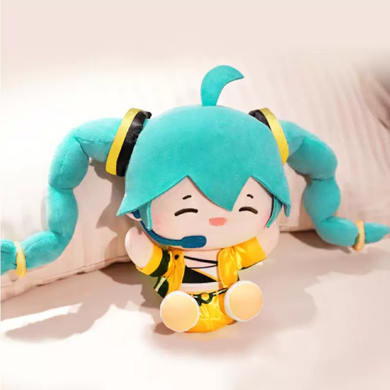 Official New Arrival LDCX VOCALOID Hatsune Miku Overjoyed L Size Plush - Singer Style - Image 2