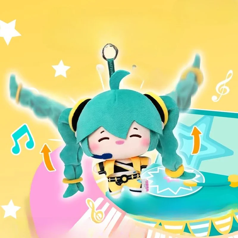 Official New Arrival LDCX VOCALOID Hatsune Miku Overjoyed L Size Plush - Singer Style - Image 3