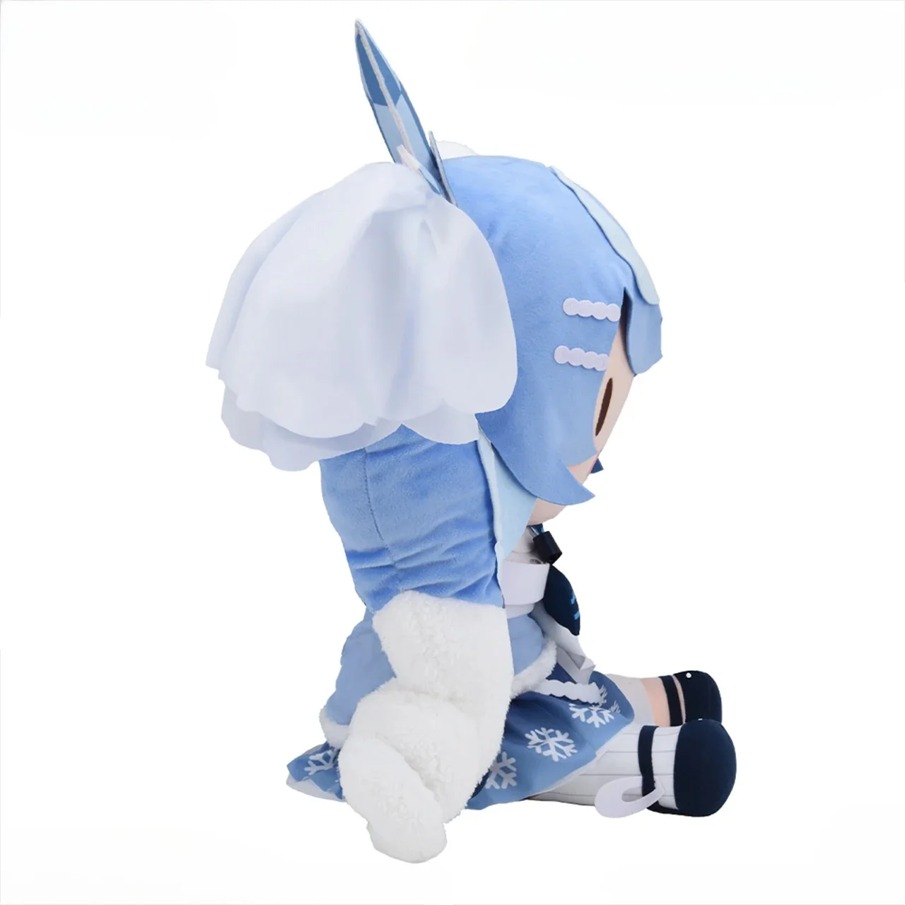Official SEGA VOCALOID Hatsune Miku Snow Miku 2025 Jumbo Fufu Plush Doll - Image 4